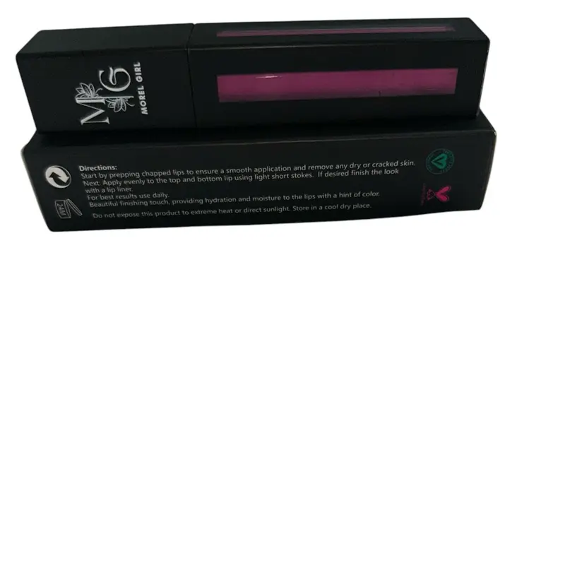 Liquid Matte Lipstick (LipGoals) - Black Tube with Nozzle, Easy Application, and No Need for Tinting - Lipstick