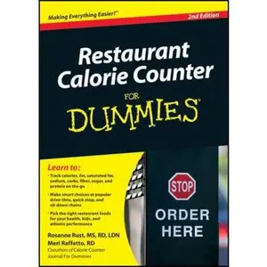 USED-Restaurant Calorie Counter For Dummies by Rosanne Rust (Paperback)