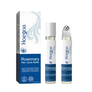 Hair Roller Essence Moisturizing Scalp Care, Hydrating Smooth Shiny Hair Serum, Rosemary Hair Growth Rollers for Men & Women