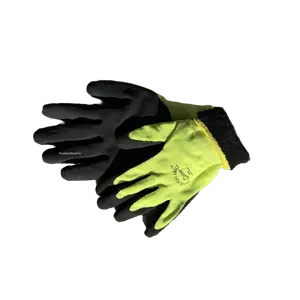 2 Men's Thermal Fleeced Work Gloves - Multi-Purpose Mechanical Winter Protection