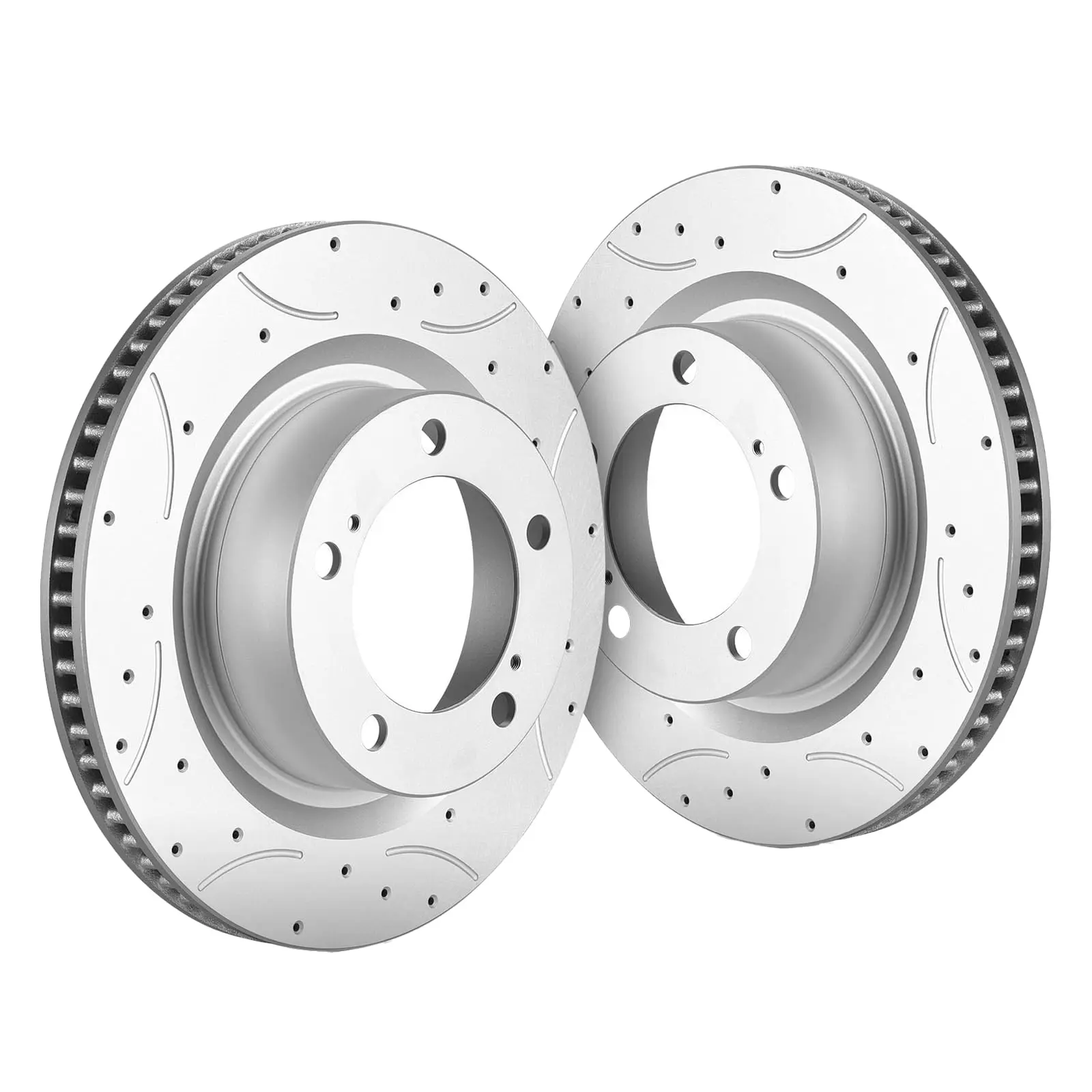 Garvee Premium Ceramic Disc Front Brake Rotor, Compatible With CAMRY 2.4L Models & LE V6 3.0L Models, Front