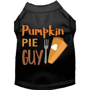 Pumpkin Pie Guy Pet Shirt