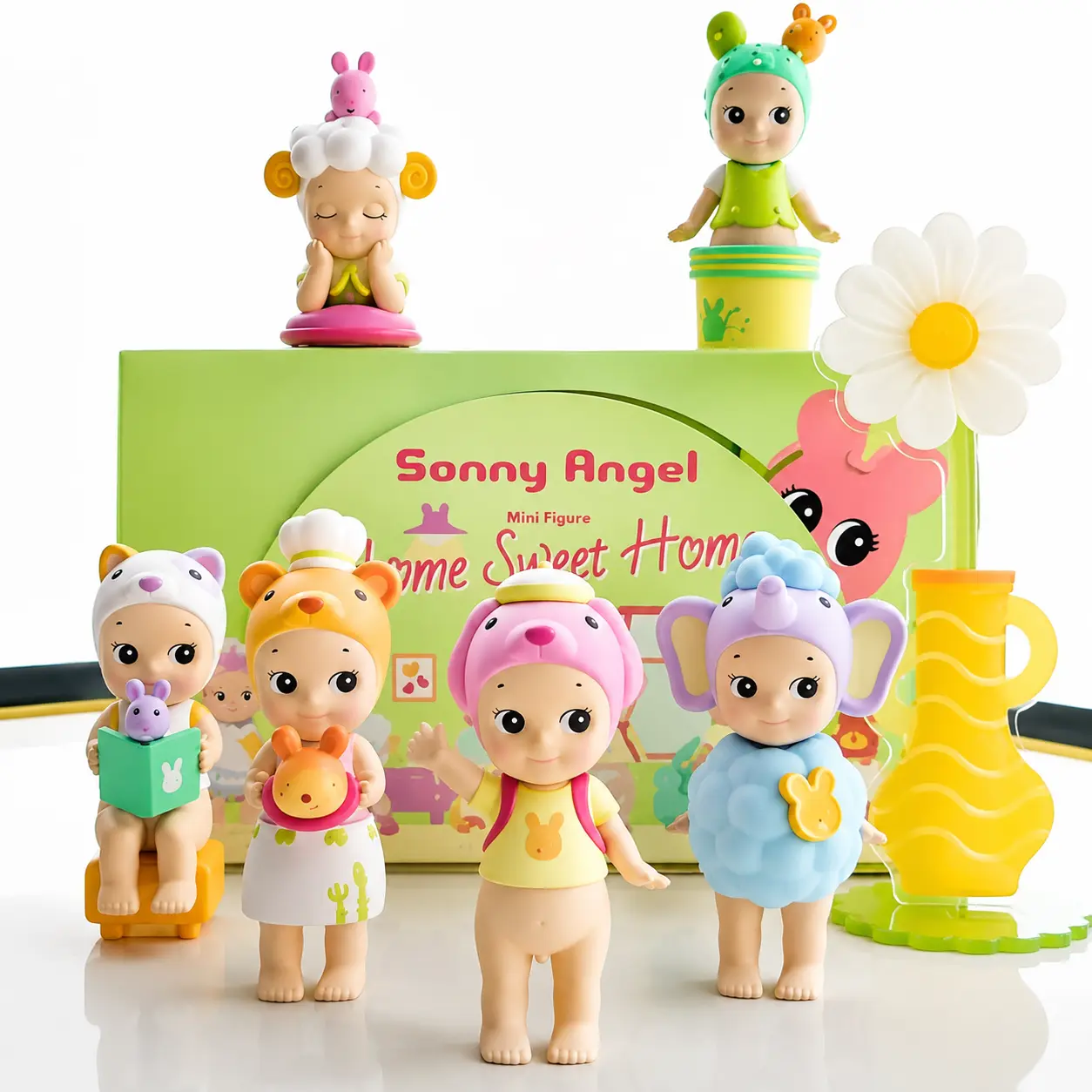 Full Series Sonny Angel Sweet Home Series/Limited Edition - 1 Sealed Blind Box - Original Mini Figure Gift for Kids Birthday