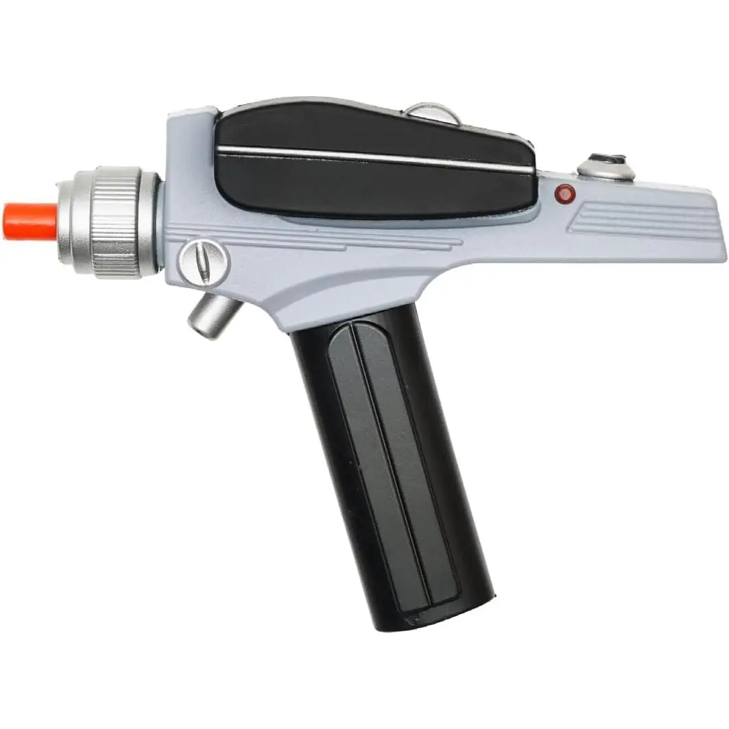 Retro Sci-Fi Style 9.5" Foam Phaser Blaster – PU Prop Gun for Costume, Cosplay, Display & Collectors – Lightweight, Safe & Detailed Design