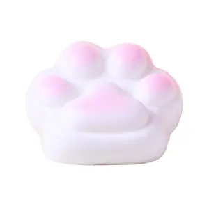 Tabasquishy Handmade Big White-Pink Paw Taba Squishy – Perfect Stress Relief Toys
