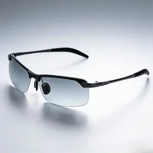 Men's Polarized Photochromic Sunglasses Day Night Vision UV Protection Cycling Shades