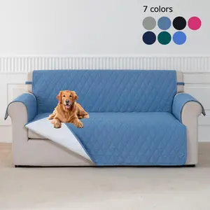 Waterproof Sofa Cover, 1 Set Stain Resistant Sofa Slipcover with Elastic Strap, Sofa Protector for Home Living Room, Sofa Protector for Pet Families, Couch Sofa Protector