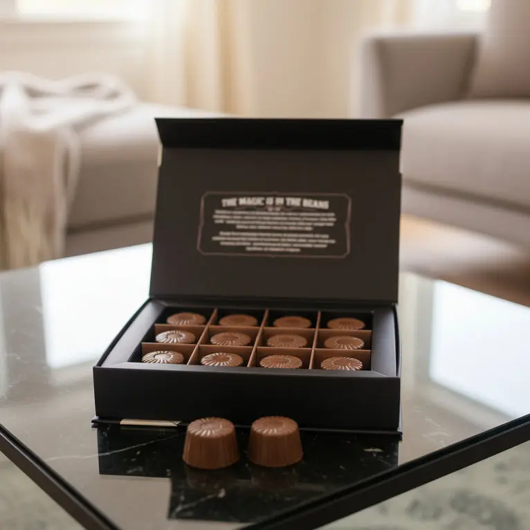 Rawmio Coconut Milk Chocolate Bonbons, 12 Bonbons