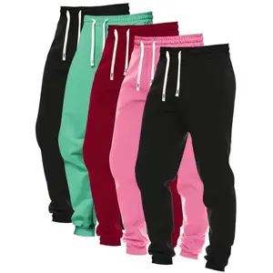 5pcsWomen'sLooseJoggerSweatpants-IdealforFall&WinterRunningandJogging,SolidColorswithDrawstringWaistandPockets,Polyester/SpandexBlend