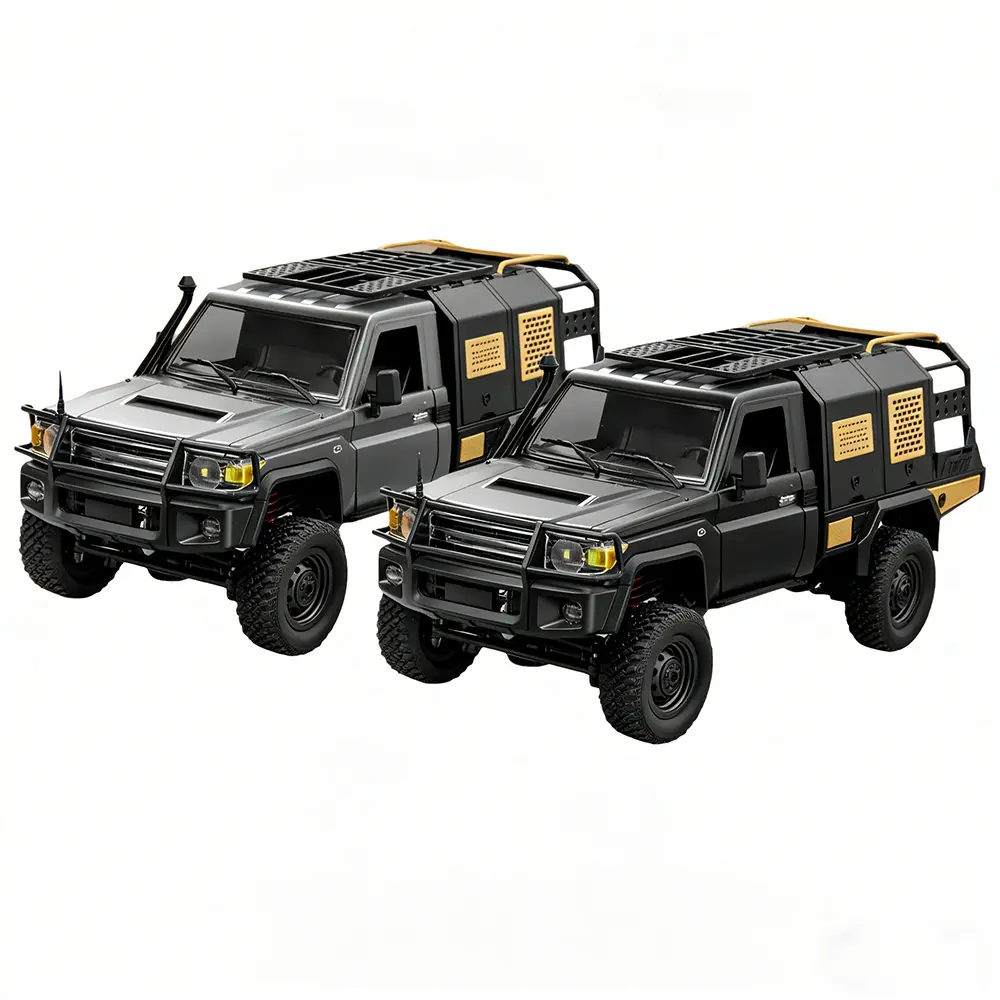 1/12 Scale 4WD Hobby Grade RTR Remote Control Truck, Unisex Off-Road RC Crawler Toy, 2x1200mAh Lithium Ion Batteries Included, Outdoor Toys for 12+ Years Old Kids