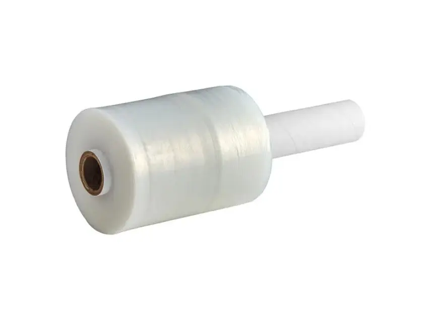 DEMAYA Stretch Film Roll 5" x 1,000' – Heavy-Duty 80 Gauge Clear Banding Film for Pallet Wrapping, Shipping, Moving & Warehouse Packaging