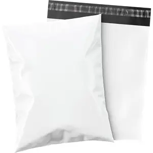12X15.5 inches 10/20/30/60 packs, strong adhesive shipping bags, waterproof and tear-resistant shipping envelopes, mailing plastic bags, white Packing Office Stationery Supplies Poly Mailers
