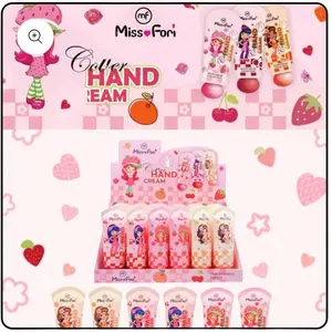 Miss Fori Strawberry Shortcake Hand Cream - Bundle of 3 Pieces-Moisturizing Hand Cream for Soft and Smooth Hands. Bundle of 3 pieces