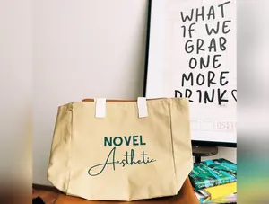 Novel Aesthetic Tote Bag 