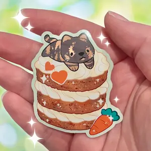 Carrot Cake Chai ~ Sticker