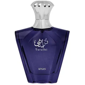 Afnan Turathi Blue 3.0 oz Eau de Parfum for Men Cologne Fragrance Perfume