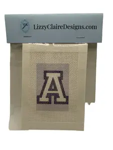 Custom Letter Needlepoint Canvas