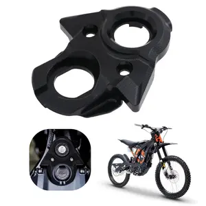 CNC Central Control Cover for Surron Light Bee X, Central Control Decorative Cover for Segway X160 X260 Scooter Dirt Bike USB Key Plate Center Console Trim Cover Decorative