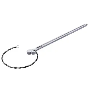 【Summervibes】VEVOR Chain Wrench, 48 inch Chain Pipe Wrench, 13.4 inch Diameter Capacity, CRV Reversible Pipe Fitting Tool Wrench with High Strength Jaw and Ergonomic Handle, for Pipe Installation and Car Repair