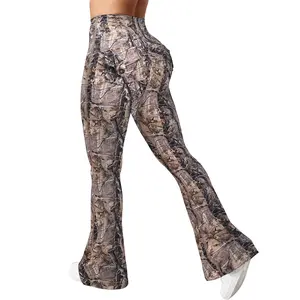 JOJOANS Flare Leggings with Pockets for Women Scrunch Workout Leggings Butt Lifting Gym Yoga Pants TikTokShopBlackFriday