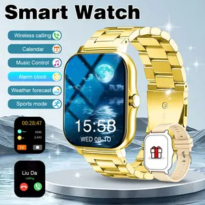 Multifunctional Smart Watch, Fashion Digital Watch with Heart Rate Monitoring and Sleep Tracking, Sports Watch for Women & Men, Wearable, Health Smart Watch