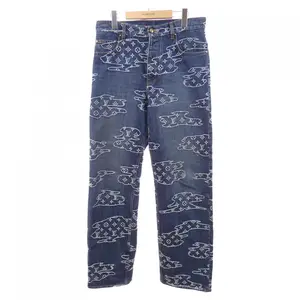 Pre-owned Louis Vuitton Denim Small Leather Goods Jeans