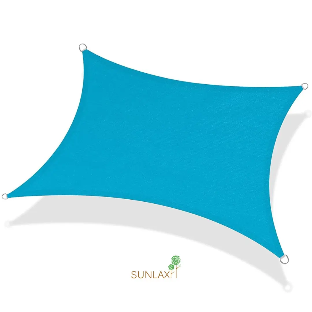 Rectangle Sunshade Canopy - Heavy-Duty UV Resistant Breathable Outdoor Sun Shade Sail for Patio, Pergola, Balcony Awning, Uv Resistant Canopy