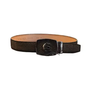 CUADRA MEN BACK NUBUCK CAFE BELT BC484