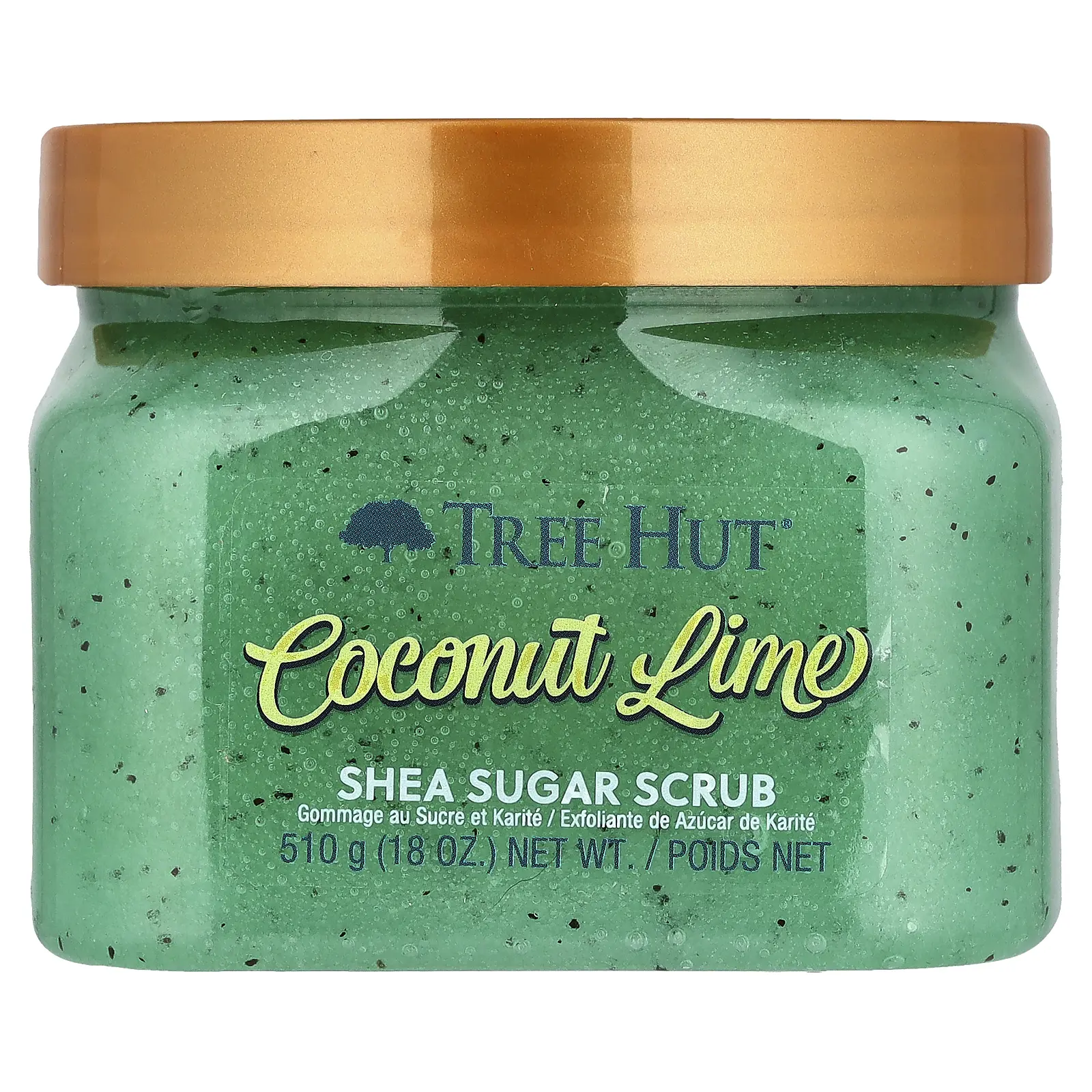 Tree Hut Shea Sugar Scrub, Coconut Lime, 18 oz (510 g)
