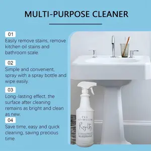 R&W Multi Purpose Cleaner - Multi-purpose cleaner for whole house cleaning, gentle on hands