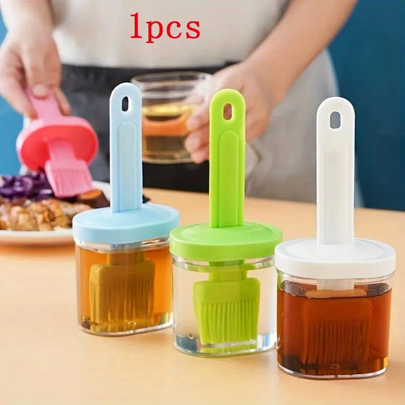 High Temperature Resistant Silicone Bottle Brush Portable Barbecue Oil Brush bbq accessories barbecue kitchen accessories