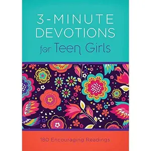 3-Minute Devotions for Teen Girls: 180 Encouraging Readings -- April Frazier - Paperback