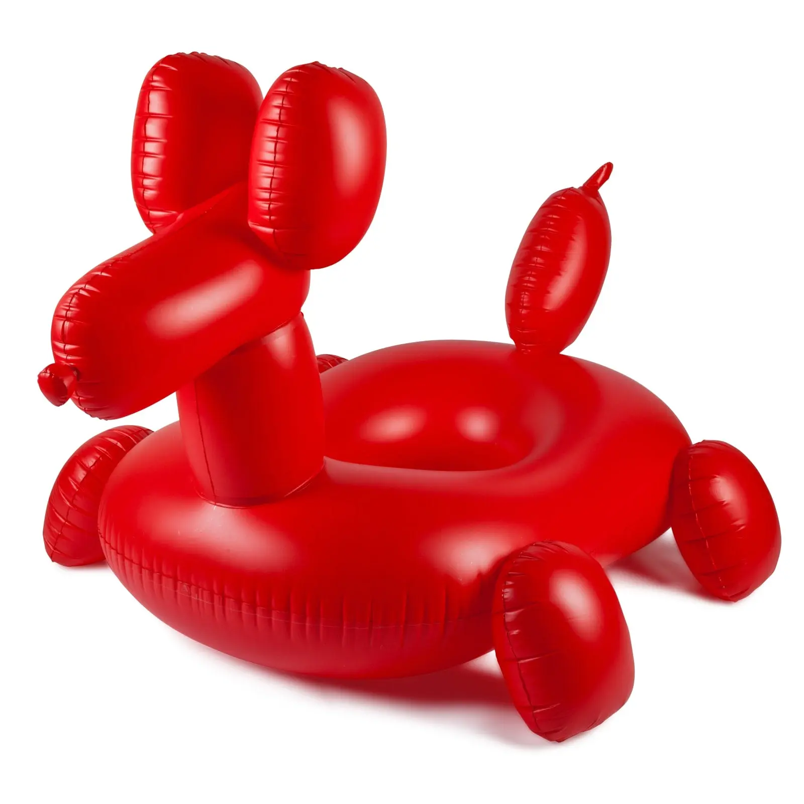 BigMouth Giant Balloon Animal Pool Float — 5 ft Long Red Inflatable Pool Party Float, 73.2 x 57.5 x 47.2 in Lightweight Novelty Pool Toy for Summer, Ages 12+ Fun Pool Floats Water Float