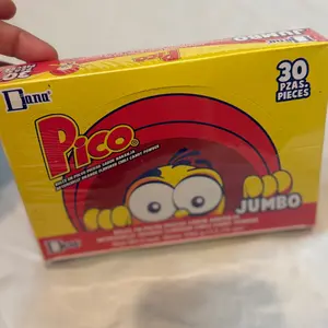 Diana Pico Dulce de Polvo Picoso Jumbo 30 Pieces Crunchy Snack for Desserts and Snacking