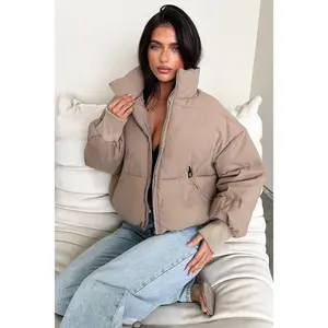 Ajax Puffer Jacket - Tan