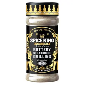 Spice King Shaker Container – Ideal for Seasoning Storage (1.8oz)