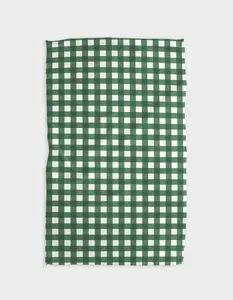 Gigi - Evergreen Geometry Tea Towel