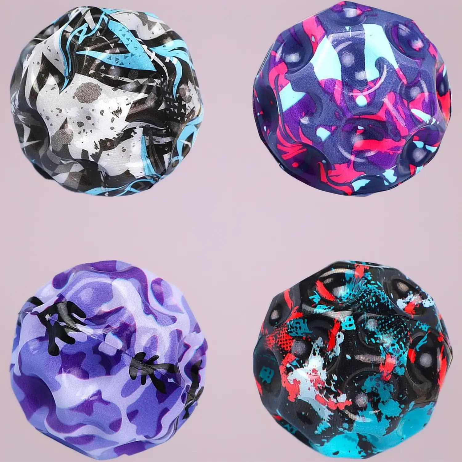 Extreme High-Bounce Ball for Kids - Unisex Skill Trainer Ball, Sports Training Tool with Easy Grip & Catch, Improves Hand-Eye Coordination