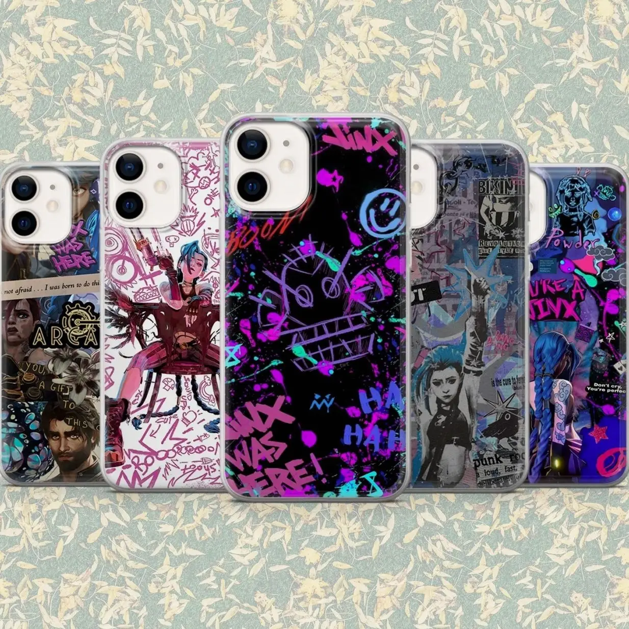 [MAGSAFE AVAILABLE] Arcane Phone Case Piltover Jinx Compatible with iPhone 11, 12, 13, 14, 15, 16, 17 & Samsung S22 S23 S24 S25 S26 – check our available sizes