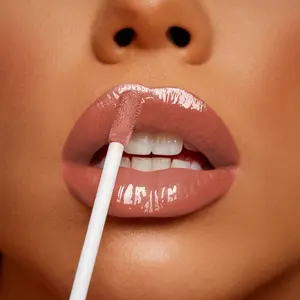 BOURBON GLASS [nude] glassy gloss - Long-lasting - Hydrating - High Pigmentation - High Shine