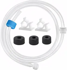 Sink Soap Dispenser Extension Tube Kit with Upgraded Check Valve,Premium 47 Inch Under Counter Soap Dispenser Tube.