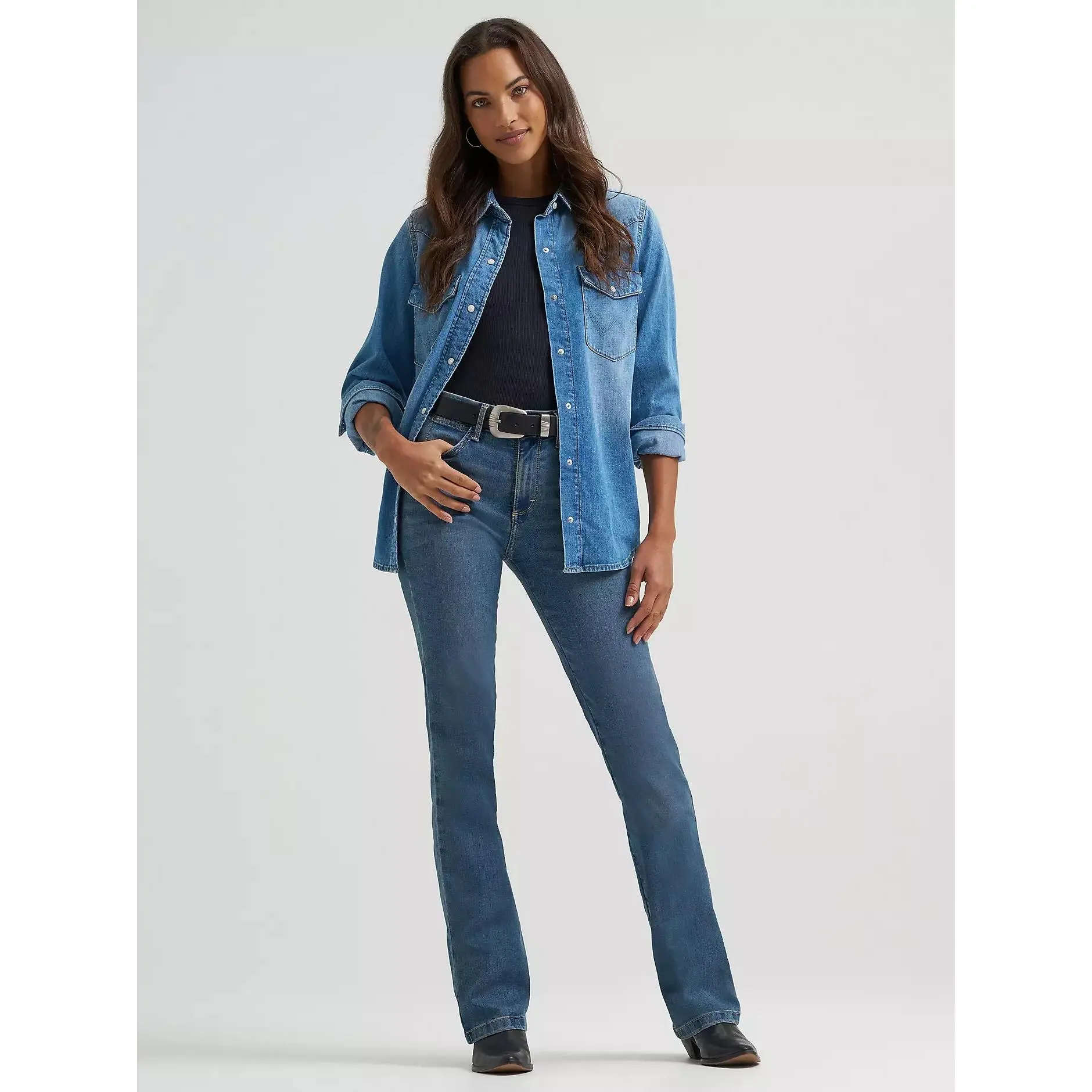 Women’s Wrangler Bespoke High Rise Bootcut Jean - Ada