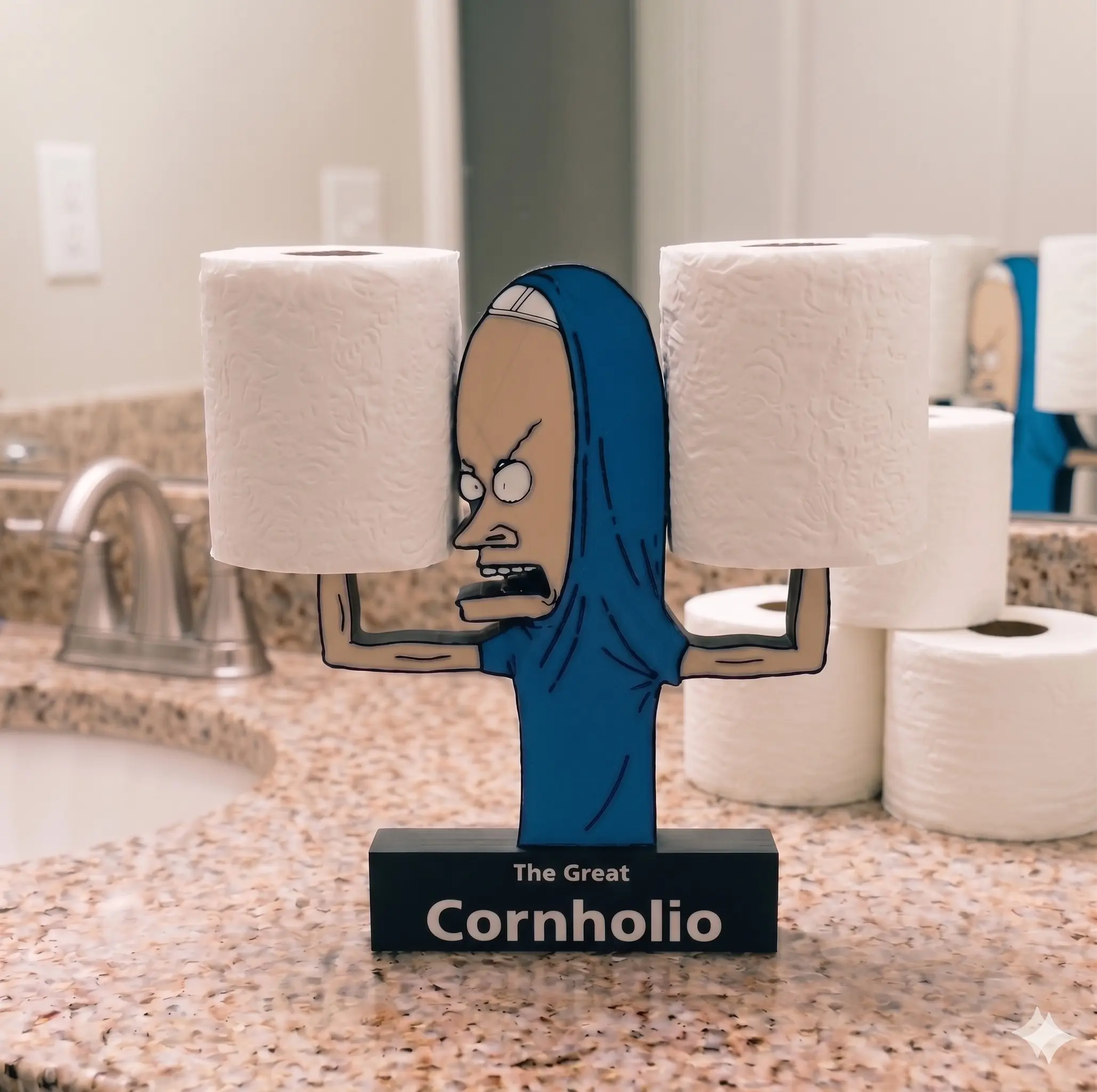 He Needs TP for His Bunghole. We Delivered. TP Holder