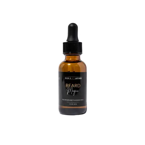 Beard Magic Stimulator Formula for Rapid and Sustained Growth | For Patchy, Dry and Thin Beards Hair Care Oil Blend Comfort