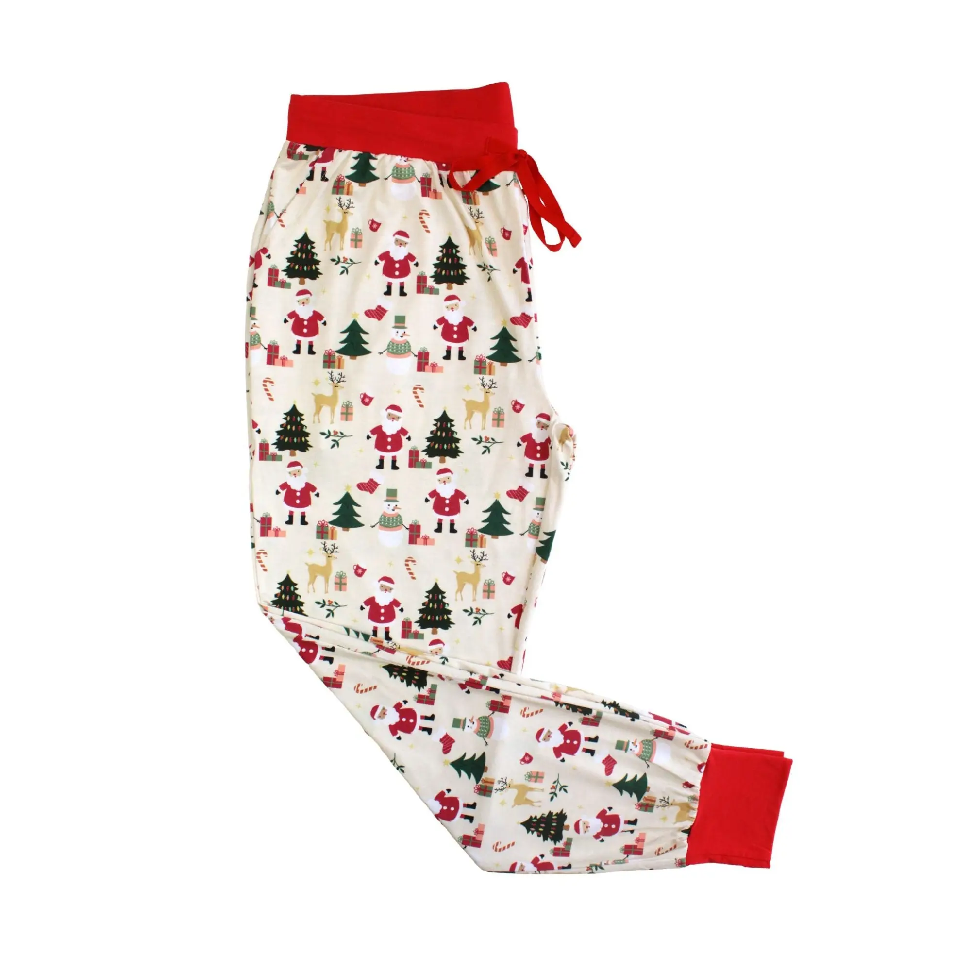Cozy Christmas Bamboo Women's Jogger Pajama Pants