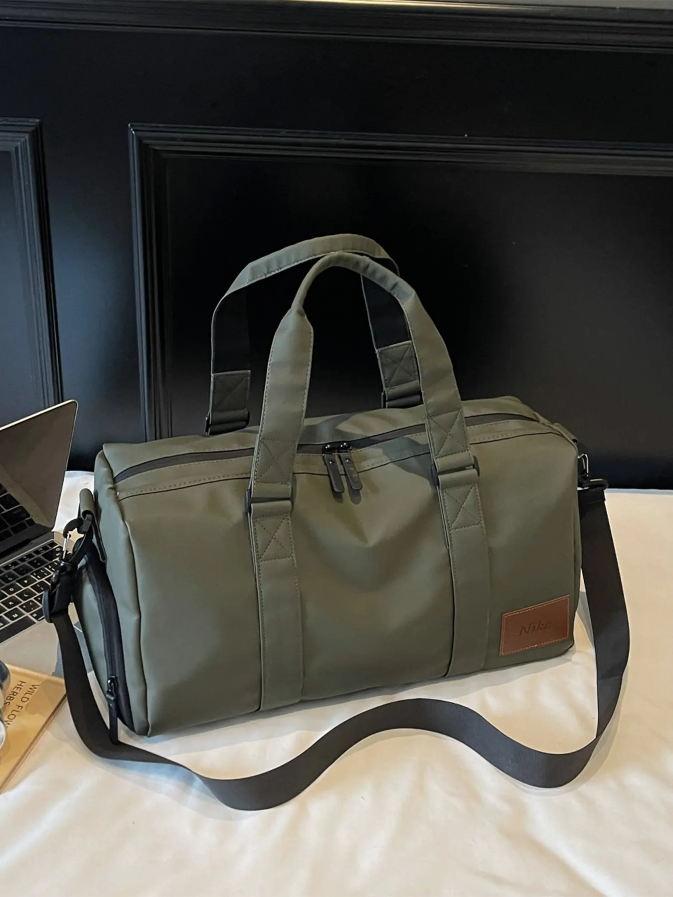 Fashionable Simple Casual Retro Travel Bag, Dry Wet Separation Large Capacity Gym Bag for Daily Use & Outdoor Activities, Fashionable Duffel Bag, Multifunctional Travel Duffels, Travel Duffle, Bags for Travel