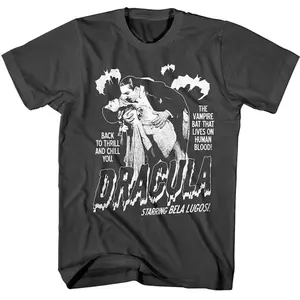 DRACULA Bela Lugosi Vampire Vintage Graphic T-Shirt