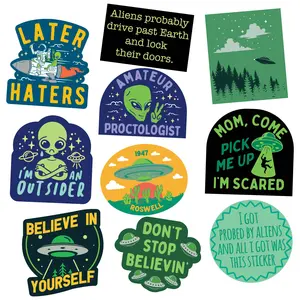 Alien Sticker Extra Large Stickers for Adults Funny Adhesives with Memes Funny Stickers with Colorful Graphic Decals Sarcastic Funny Space Multi Alien Sticker Extra Large Stickers for Adults Funny Adhesives with Memes Funny Stickers with Colorful Graphic Decals Sarcastic Funny Space Multi
