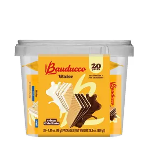 20 Pack Wafer Tub - Perfect Snack for Any Occasion