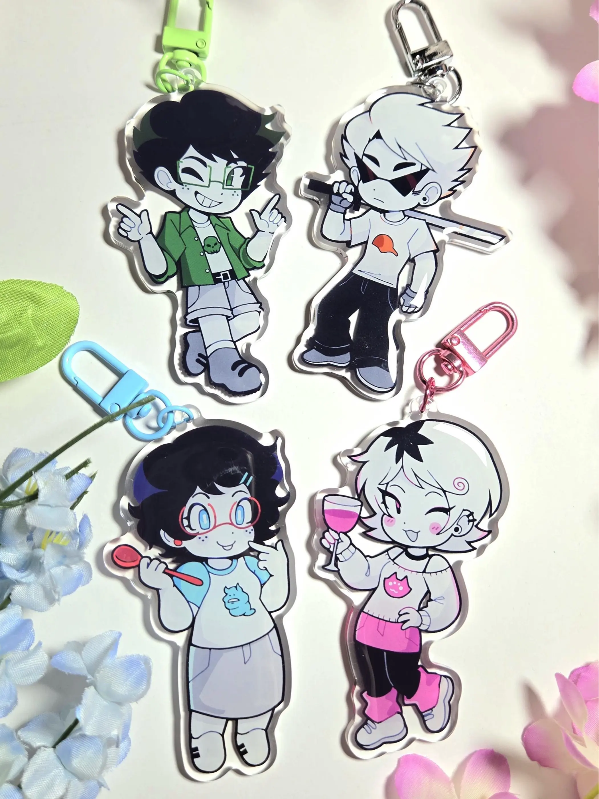 Homestuck Alpha Kid Charms